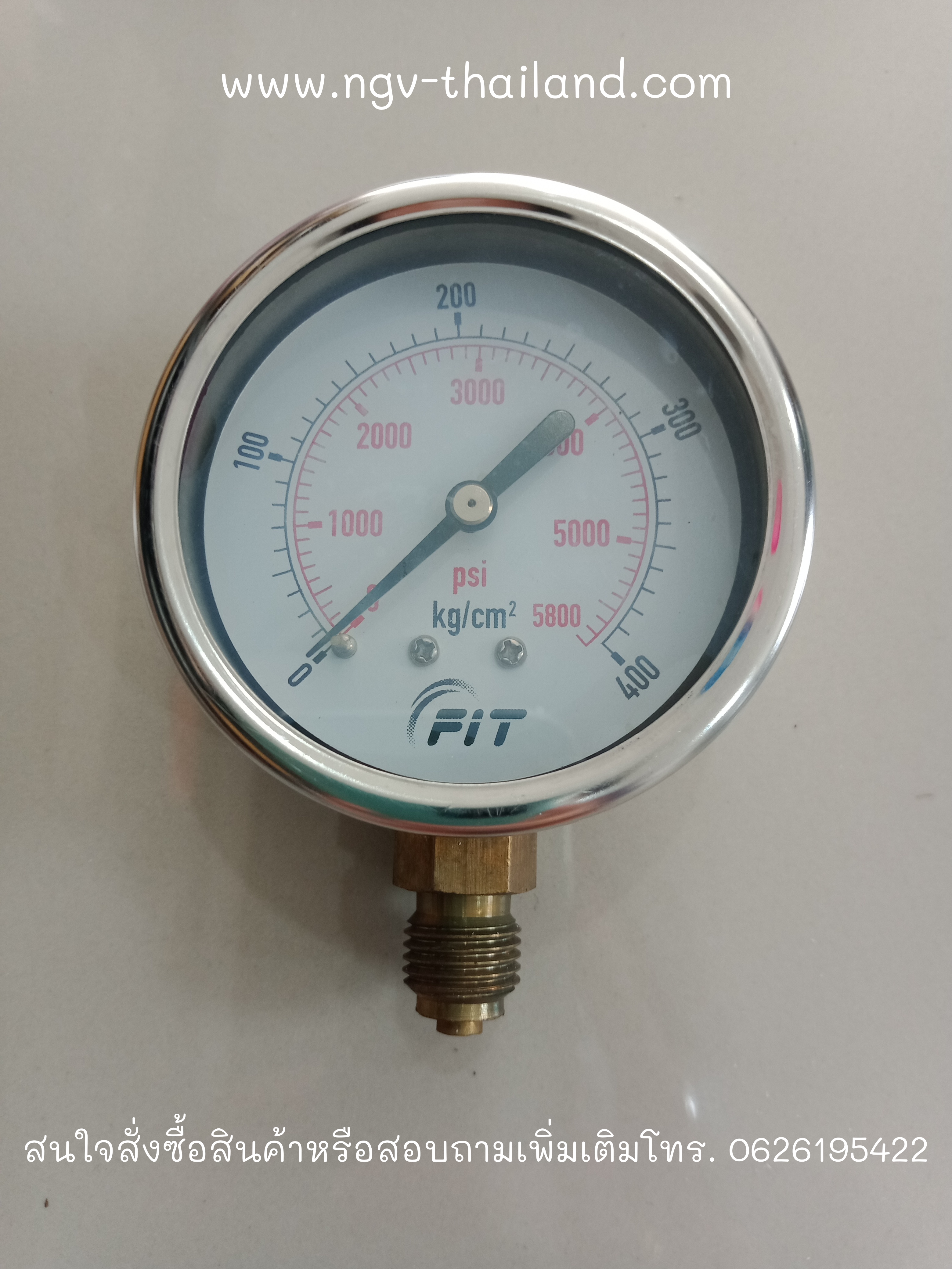 FIT - Pressure gauge 0-400 Bar  Wet Page 2