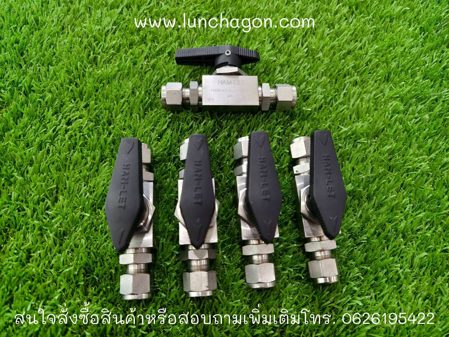 HAMLET - Ball valve SS. OD.3/8